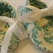 Baby Girl Shoes - Robin Eggs Blue Mary Janes with bonus headband