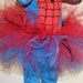 Spiderman / Spidergirl TuTu - Perfect for your Superhero Princess (Newborn to 5T) - Extra Fluffy