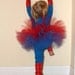 Spiderman / Spidergirl TuTu - Perfect for your Superhero Princess (Newborn to 5T) - Extra Fluffy