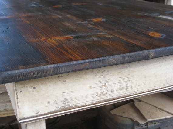 Farm Table and 2 Benches-FARMHOUSE DINING TABLE and benches