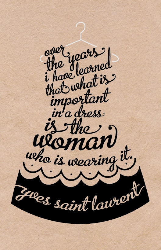 Little Black Dress - 11x17" Poster Print