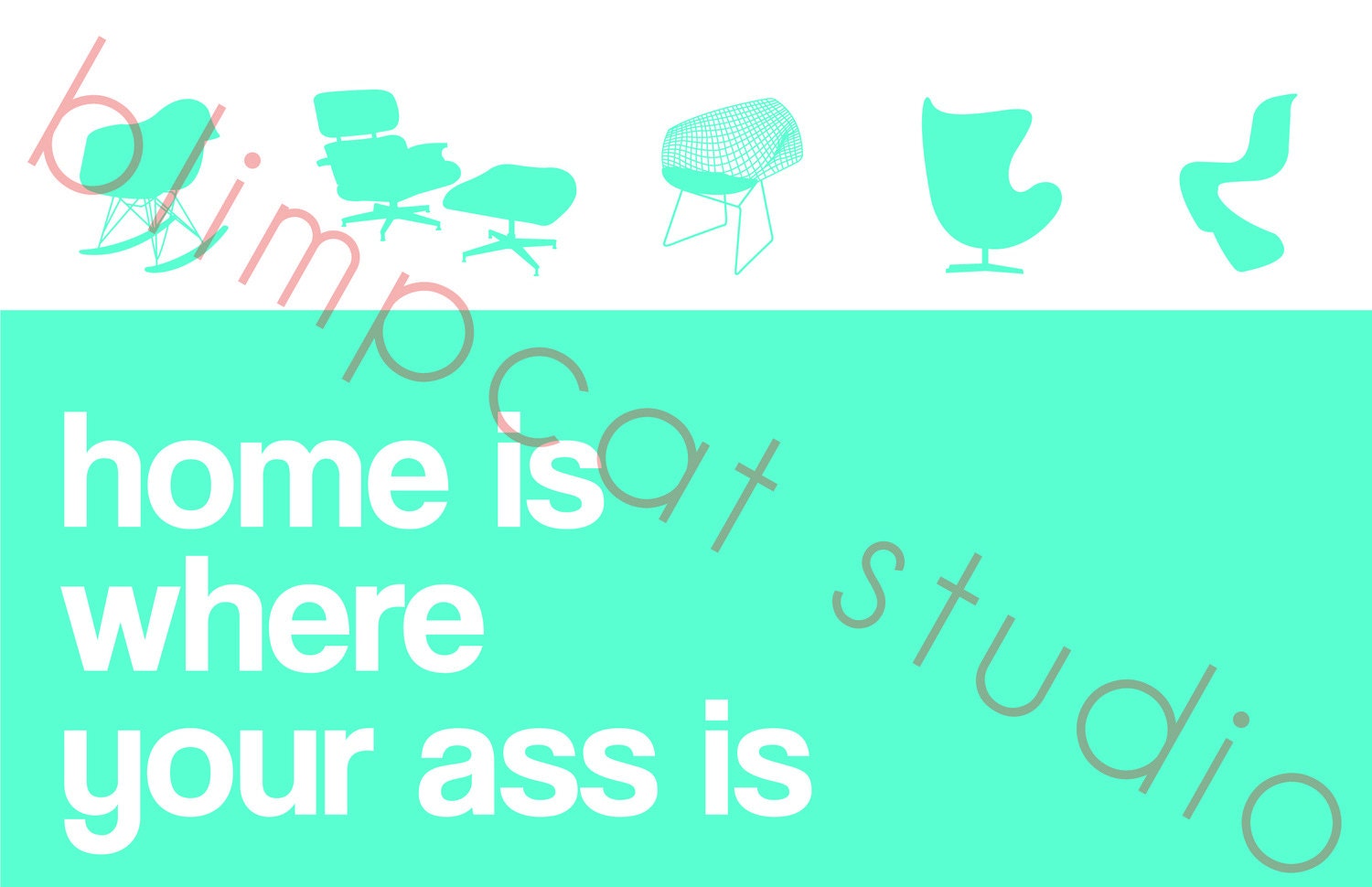 Chair Sweet Chair - 11x17" Poster Print (MATURE LANGUAGE)