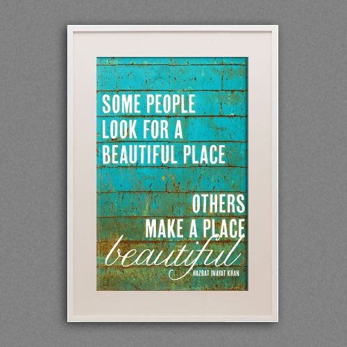 A Beautiful Place - 11x17" Poster Print