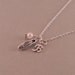 Ballet Necklace, Sterling Silver Ballet Slipper, Dancer, pink pearl, ballerina, ballet shoe charm, personalized, initial, monogram