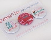 Birthday Girl Badges