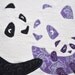 RESERVED for Valerie-- Super Soft Organic Panda Baby Blanket -- Personalized Free -- Toddler Size