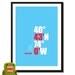 NEW YORK City coordinate poster. A2 (420 x 594 mm)