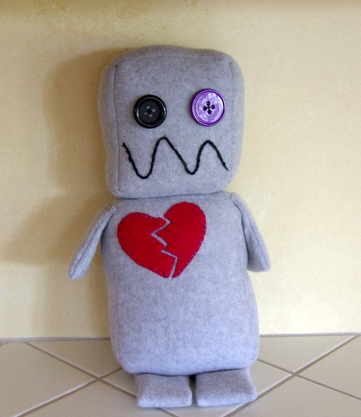 Robot Stuffed Animal: Marvin Looneybot