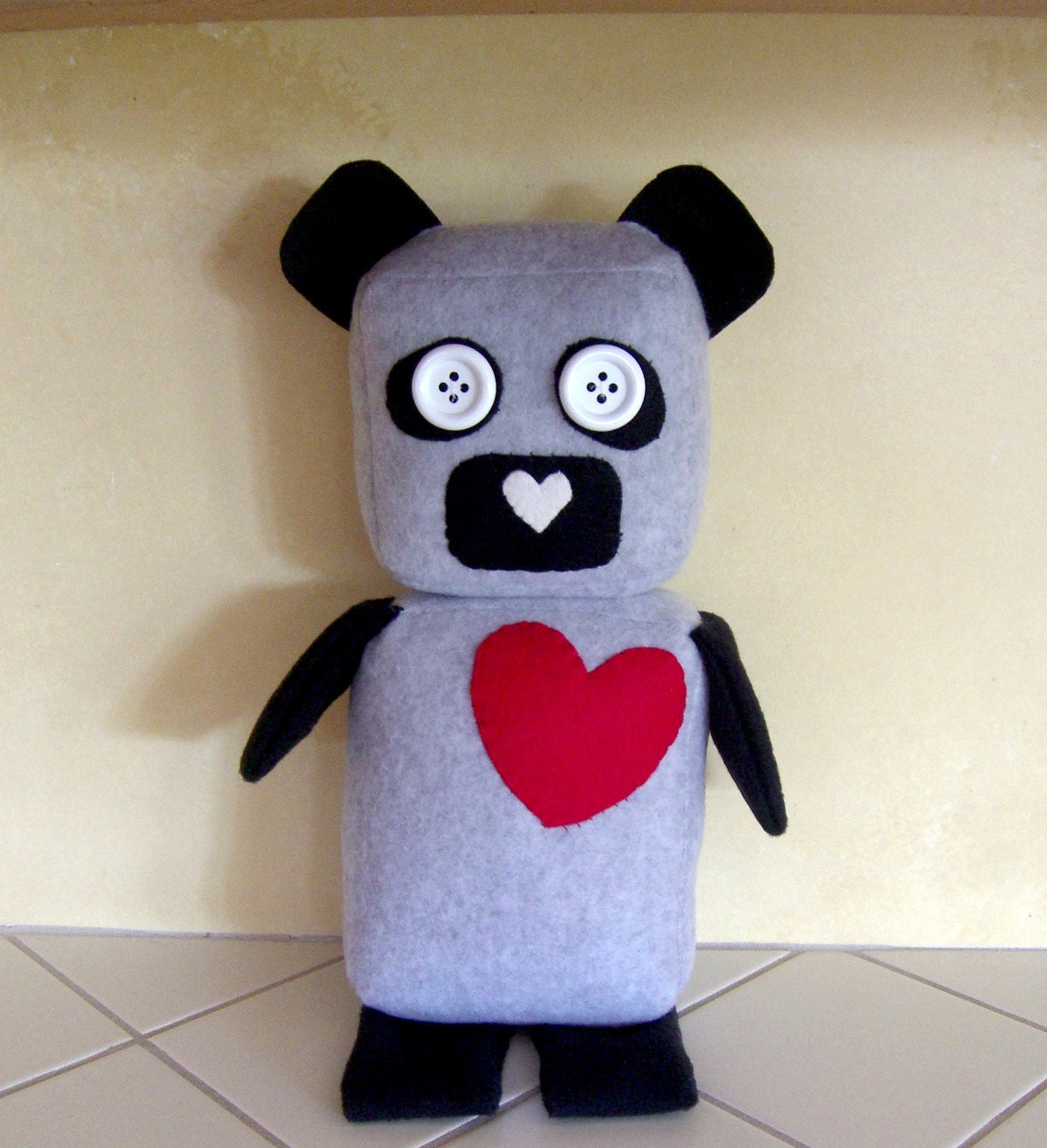 Robot Stuffed Animal: Spencer Pandabot