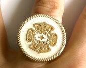 Paisley & Moore Metal Cocktail Ring