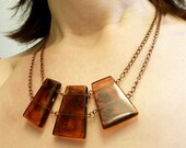 Forever Amber Bib Necklace