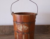 Wooden Ice Cream Maker Bucket
