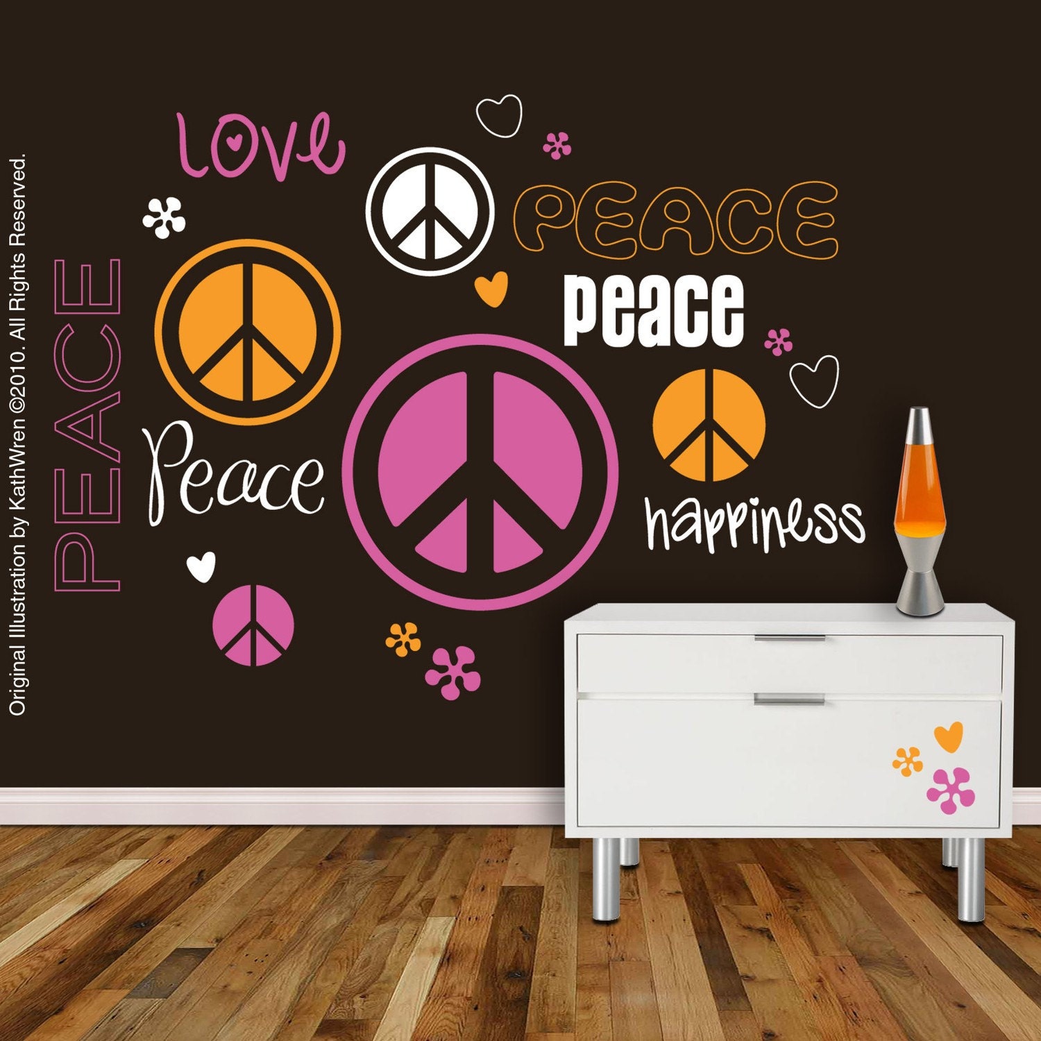 Peace by KathWren - Vinyl Wall Decal
