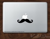 Mustache - YOU PICK - Vinyl Macbook Laptop Decal