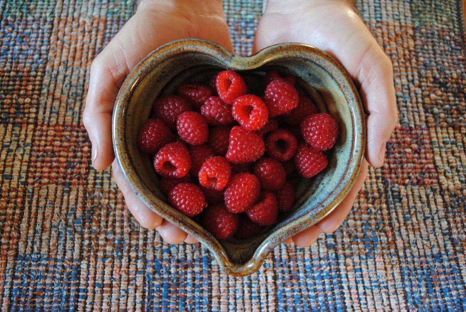 Heart Bowl- Pottery Heart Bowl- Heart Shaped Bowl- Mother's Day Gift