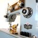 SALE...Vintage Dressmaker Deluxe Sewing Machine