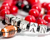 Personalized Rosary Boys Football First Communion