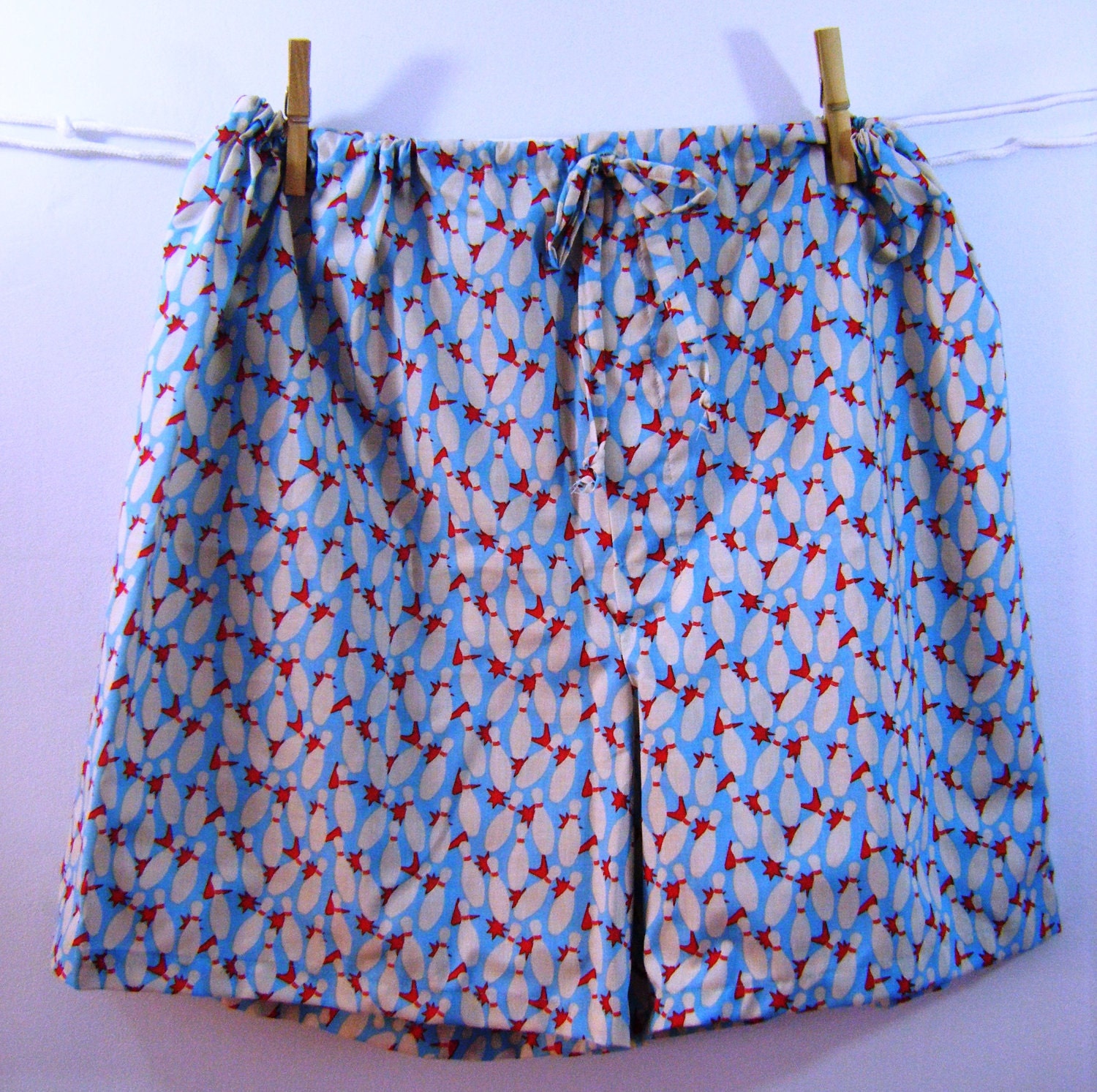 Bowling pin Boxers sleep shorts  XL