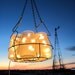 Frosted Mason Jar Chandelier Lighting 6 Antique Ball Pint Jars Vintage Canning Basket, Enamel Canner, Weddings, Home Decor, Original Design