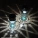 4 Solar LIDS Mix Mason Jar Lights, Includes 2 Hanging Mason Jar Solar Lights Handmade Upcycled DIY Garden Lights, 2 Hangers- No Jars