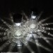 Solar Eco Friendly Lights Going Green Eco-Friendly Wedding 2 Clear Ball Mason Jar Solar Lights Hanging Lanterns, Upcycled Garden Decor