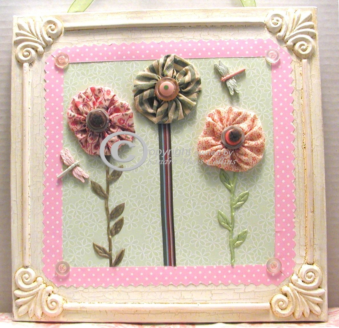 YoYo Flower Garden, Tactile Art for Children