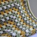 Granny Square Scarf and Matching Baby Blanket Set Custom Made