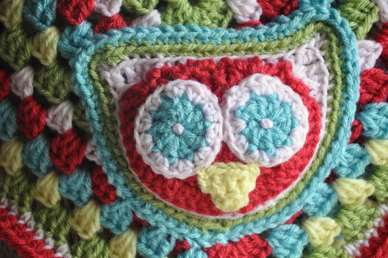 Baby Blanket Custom Owl Granny