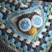 Owl Baby Blanket Granny Baby Blanket & Matching Hat - Alton