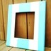 Turquoise Photo Frame Chic Wall Decor Coastal Cottage Beach 8x10