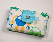Blue Robots Snappy Tissue Cozy