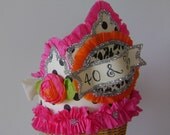 40th Birthday Party Crown/Hat - 40 & Fab or customize Il_170x135