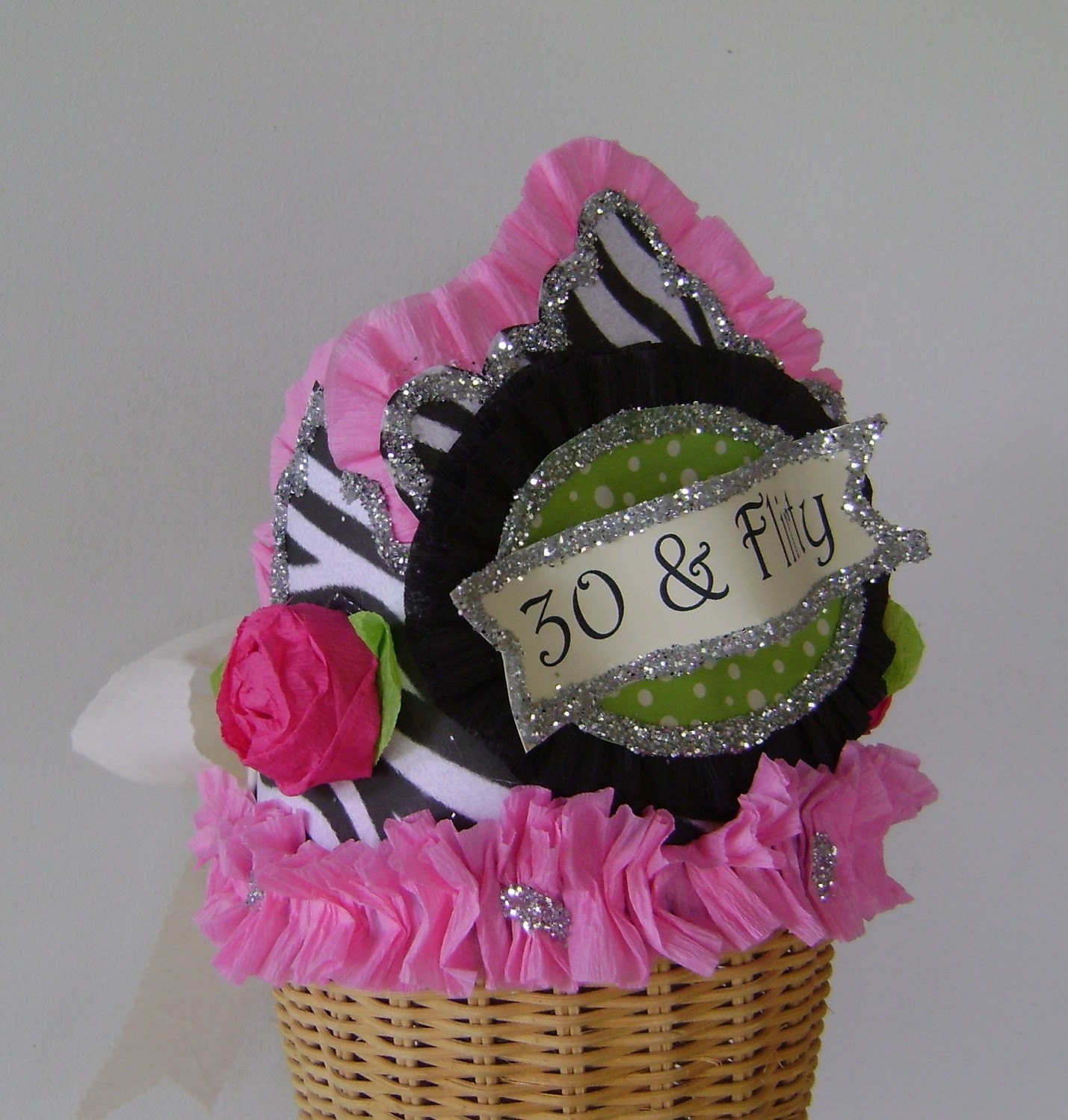 30th Birthday Party Crown/Hat- 30 and FLIRTY or customize Il_170x135