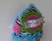 Birthday Party Crown/Hat - adult or child- Birthday Girl or any custom saying Il_170x135