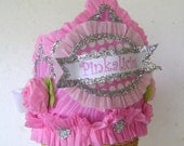 Birthday  Crown/Hat  PINKALICIOUS or customize-  Adult or Child