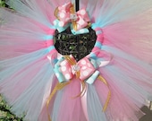 Juicy Couture inspired Tutu Set- Perfect for pictures,1st birthday parties,Flower Girl, dress up and a costume