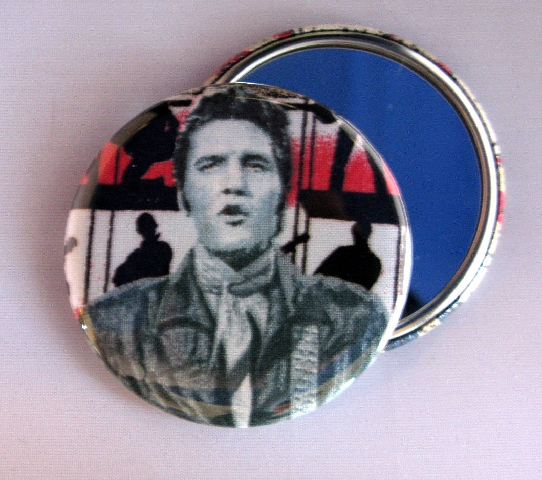 Elvis Presley Jailhouse Rock  - 2.25 inch Pocket Mirror