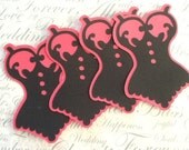 5" Double Layer Corset Die Cuts for Banner DIY, Cardmaking or Scrapbooking