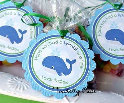 Nautical Whale, Age Banner