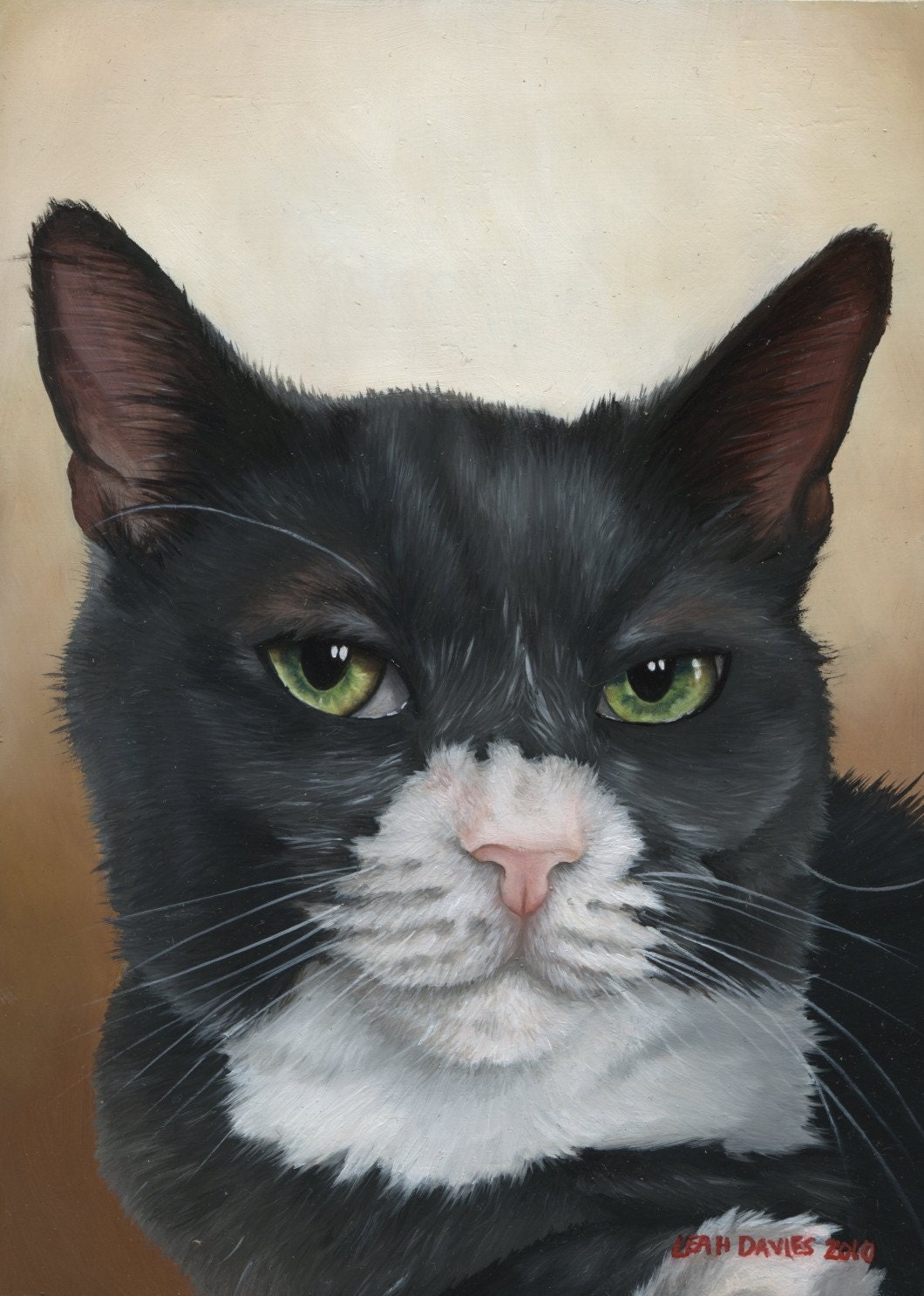 Hand Painted Oil Portrait - 11x14