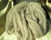 New Hampshire Grown Grey Border Leicester Roving   4 oz.