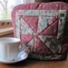 Quilted Tea Pot Cozy Handmade- pinwheel block