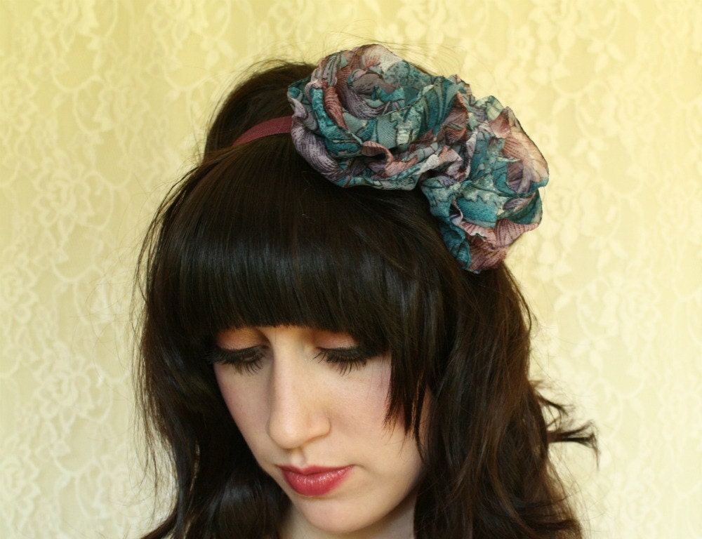 Miss Margaret - Double Flower Headband