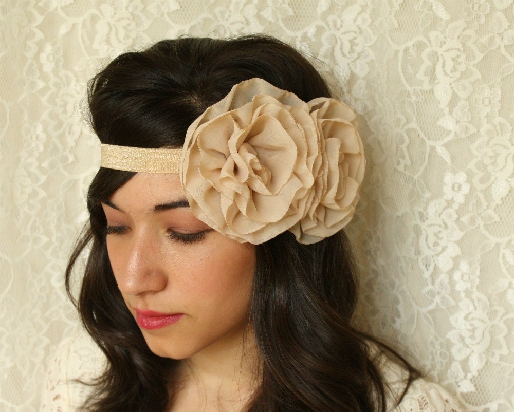 Miss Margaret - Double Flower Headband