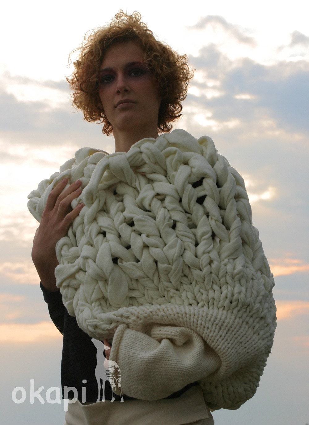 fabric sample - Custom Order for Brigi, Haut couture shrug-scarf , paris fashion