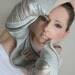 light grey okapi shrug, summer fashion, Paris, France
