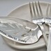 Mr. & Mrs. - Vintage Wedding Cake Fork Set Personalized with Your Wedding Date by jessicaNdesigns on Etsy