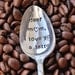 DEAR MOM, I Love You A Latte (TM) - Vintage Coffee Spoon for your Coffee Lovin' Momma