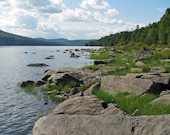 Nature Photography Maine Lake Travel, 8X10 - KLHoey