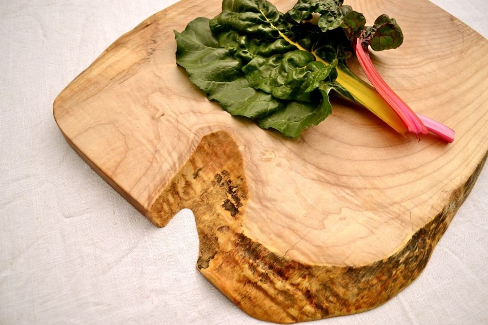 Organic Original, Natural Edge Salvaged Wood Cutting Board 157